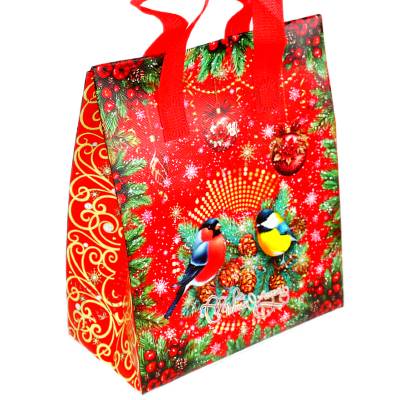 Детский новогодний подарок в картонной упаковке весом 1500 грамм по цене 3158 руб