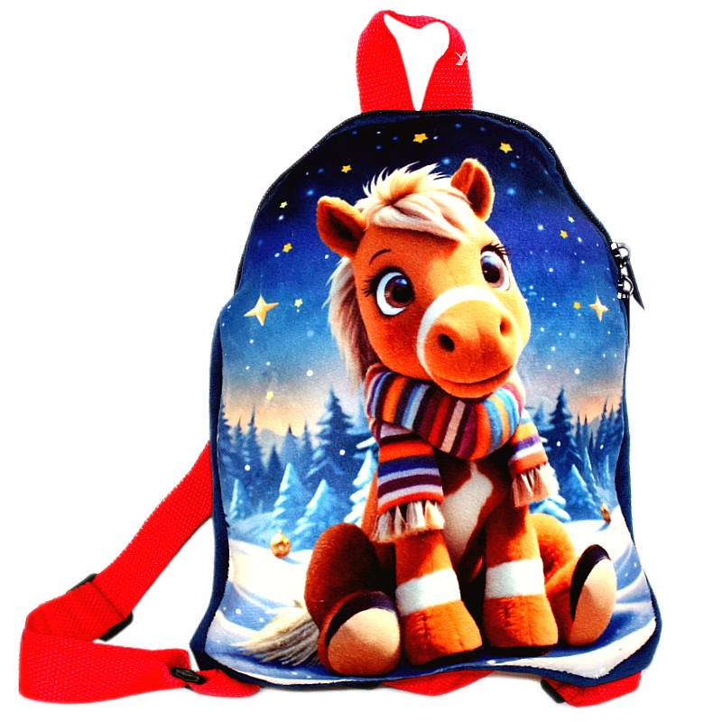 Сладкий новогодний подарок в рюкзаке  весом 1000 грамм